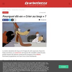 Pourquoi dit-on « Crier au loup »