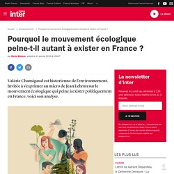 Pourquoi le mouvement écologique peine-t-il autant à exister en France ?