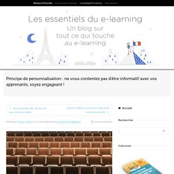 Pourquoi et comment personnaliser vos modules e-learning