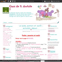 La poule, poussins et oeufs : activités, albums