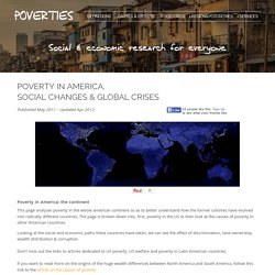 Poverty in America: Overcoming Economic and Social Crises