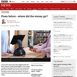 Powa failure - where did the money go?