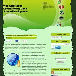 Power of Web Development on Your Business