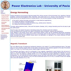 Power Electronics Lab - University of Pavia
