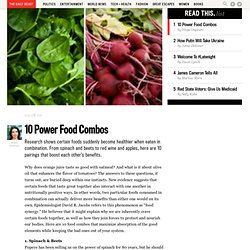 10 Power Food Combos - The Daily Beast - StumbleUpon