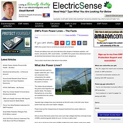 EMFs From Power Lines – The Facts