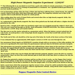 High Power Magnetic Impulse Device