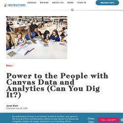 Power to the People with Canvas Data and Analytics (Can You Dig It?)