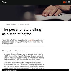 The Power of Storytelling as a Marketing Tool
