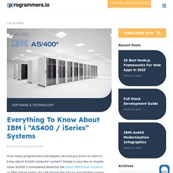 AS400 to IBM i - All you Need to Know