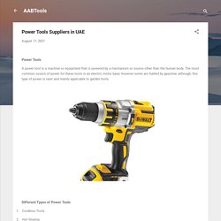 Power Tools Suppliers in UAE