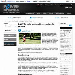 top breathing exercises for runners