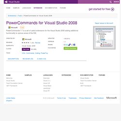 PowerCommands for Visual Studio 2008