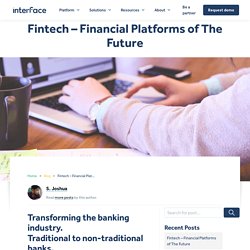 AI-powered Banking. Fintech & financial platforms of the future.