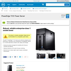 PowerEdge T310 Tower Server for Small Business Powered by Intel