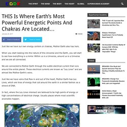 THIS Is Where Earth's Most Powerful Energetic Points And Chakras Are Located...