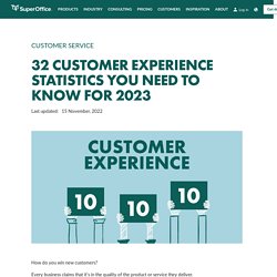 32 Customer Experience Statistics for 2017