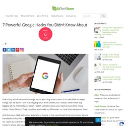 7 Powerful Google Hacks You Didn’t Know About