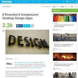 8 Powerful & Inexpensive Desktop Design Apps