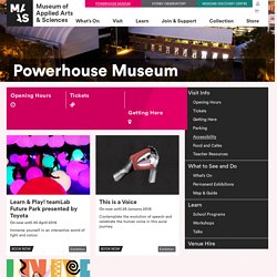 Powerhouse Museum – Museum Of Applied Arts And Sciences