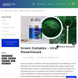 Green Complex - Viral Powerhouse - Professional Botanicals