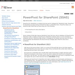 PowerPivot Overview