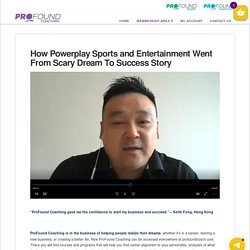 How Powerplay Sports and Entertainment Went From Scary Dream To Success Story - Profound Coach