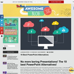 10 Best Powerpoint alternatives comparison by PowtoonPowToon presents