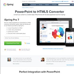 PPT to HTML5 Converter