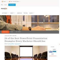 24 of the Best PowerPoint Presentation Examples Every Marketer Should See