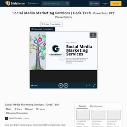 Social Media Marketing Company