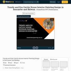 Trendy and Eye Catchy House Interior Painting Design in Doncaster and Balwyn
