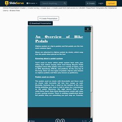 An Overview of Bike Pedals PowerPoint Presentation, free download - ID:10617569