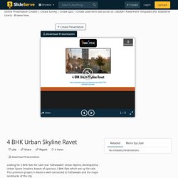 4 BHK Urban Skyline Ravet PowerPoint Presentation, free download - ID:10820929
