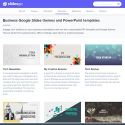 Free Business Google Slides themes and PowerPoint templates for presentations