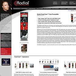 Radial Powertube™ Tube Preamplifier