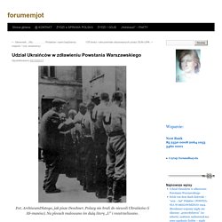 Udział Ukraińców w zdławieniu Powstania Warszawskiego