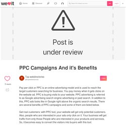 PPC Campaigns And it's Benefits on We Heart It