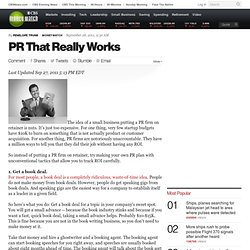 PR That Really Works