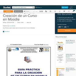 Guia Práctica para la Creación de un Curso en Moodle