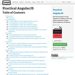 Read Practical AngularJS
