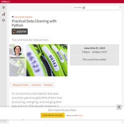 Practical Data Cleaning with Python