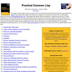 Practical Common Lisp