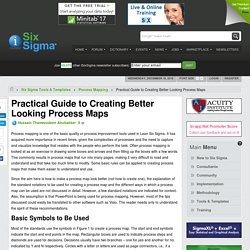 Practical Guide to Creating Better Looking Process Maps