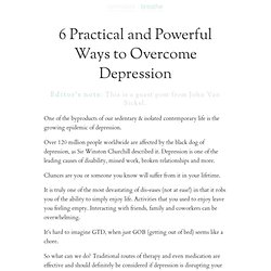 » 6 Practical and Powerful Ways to Overcome Depression