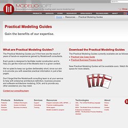 Practical modeling guides - Sharing our expertise with you