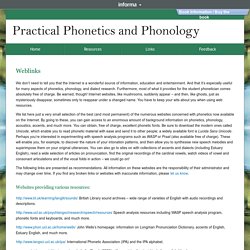 Practical Phonetics and Phonology: