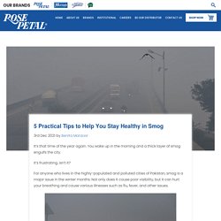 5 Practical Tips to Help You Stay Healthy in Smog - Rose Petal