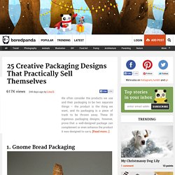 30 Creative Packaging Designs That Practically Sell Themselves