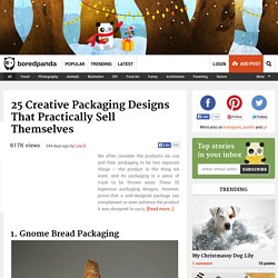 25 Creative Packaging Designs That Practically Sell Themselves